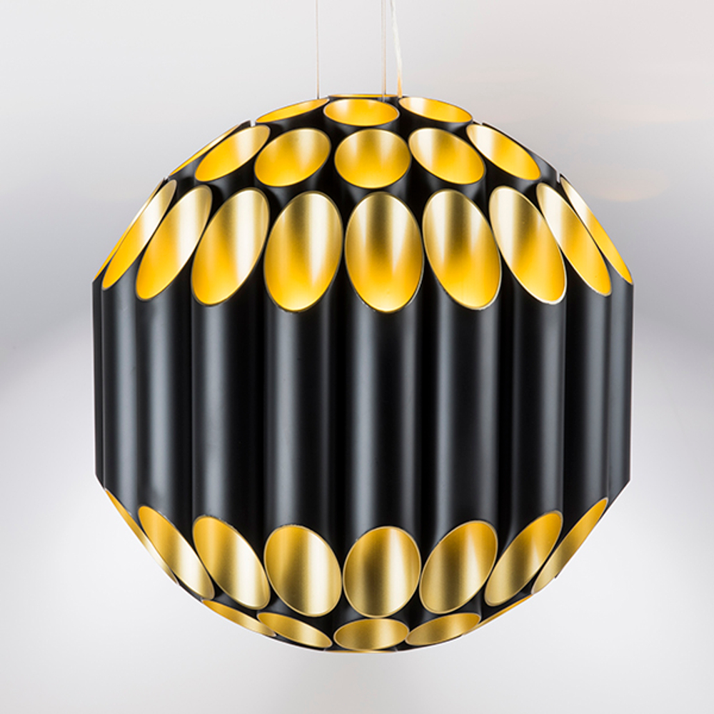 720807 Люстра SIENA 80х40W G9 ЧЕРНЫЙ/ЗОЛОТО