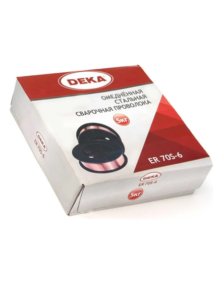 DEKA проволока сварочная ER-70S6 омед. d=1.2 (5кг)