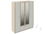 Шкаф четырехстворчатый М24 Спальня Глэдис