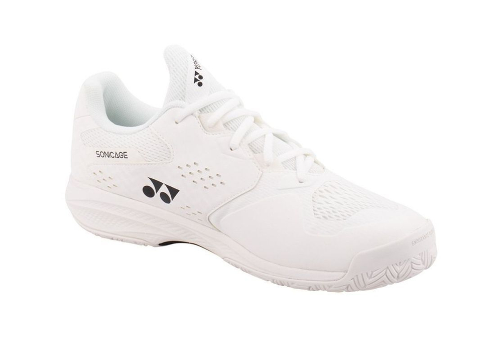 Мужские кроссовки теннисные Yonex Power Cushion Sonicage - белый