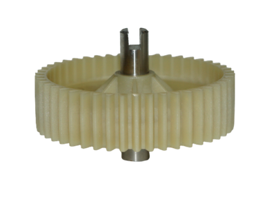 Шестерня для мясорубки Vitek металлический вал с прорезью D-96/14 H-64/26