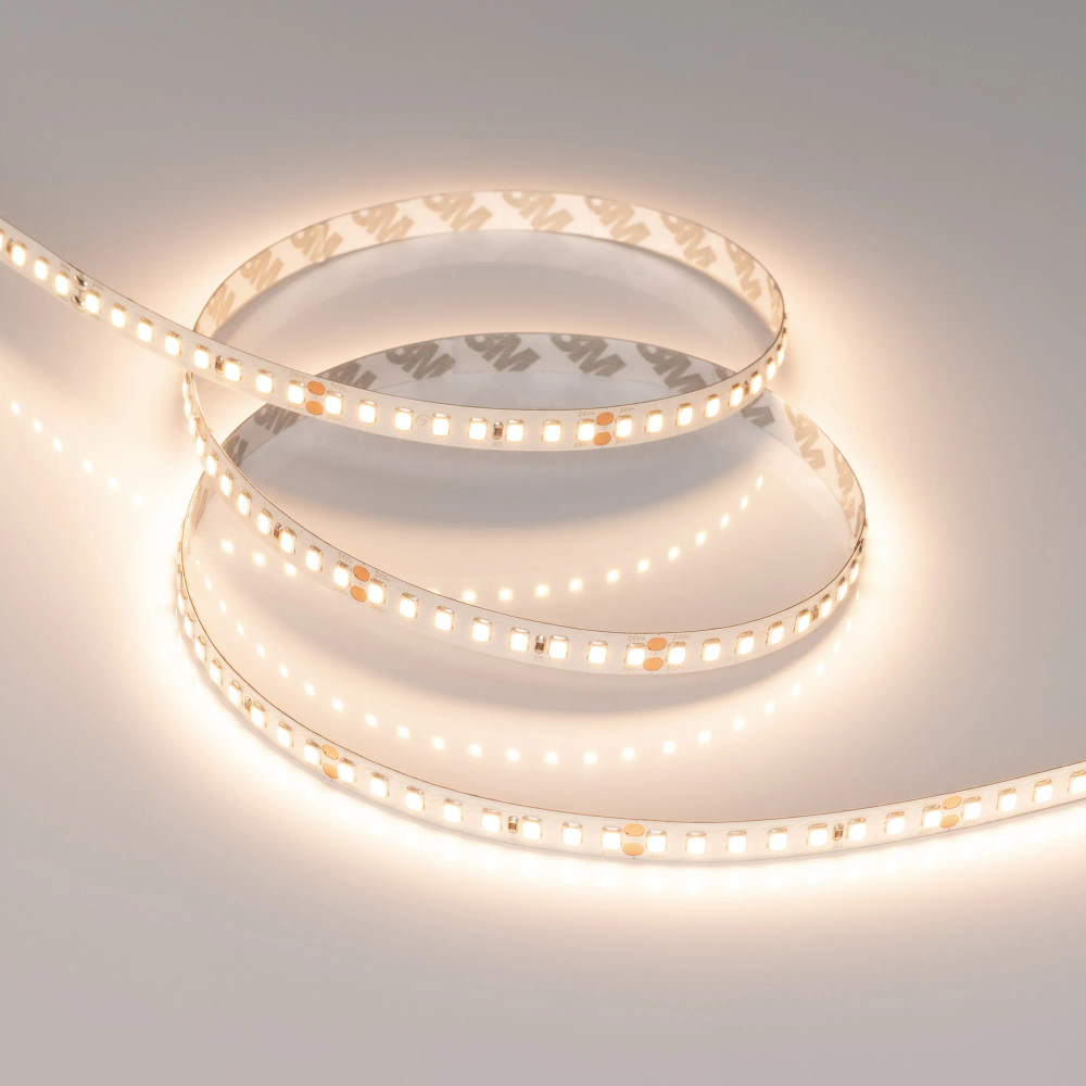Светодиодная лента UL-A160-8mm 24V Warm3000 (12 W/m, IP20, 2835, 5m) (Arlight, 7 лет) 040011