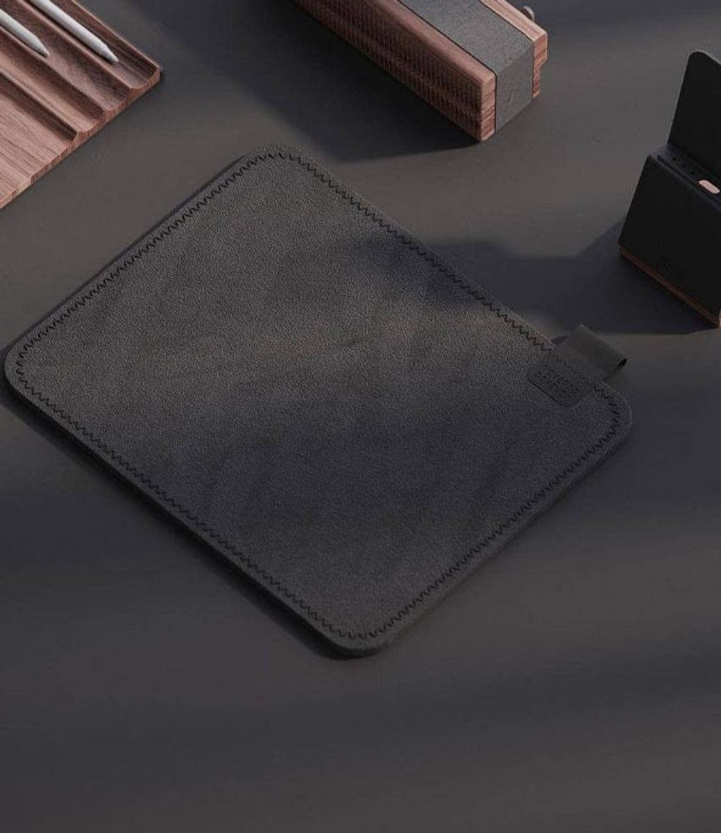 NOOE Suede Mouse Charcoal — коврик для мыши