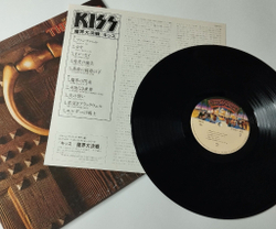 Винтажная виниловая пластинка LP Kiss (Music From) The Elder (Japan 1981) (No Obi) Under The Rose