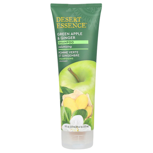 Desert Essence, шампунь для придания объема, зеленое яблоко и имбирь, 237 мл (8 жидк. унций)