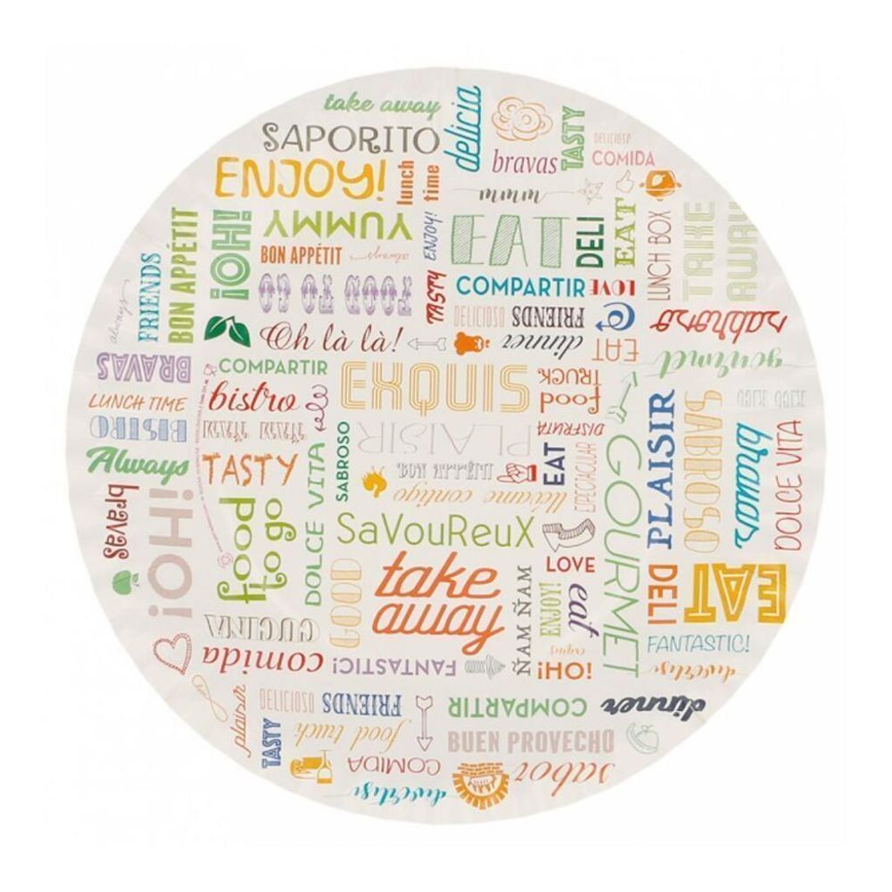 Тарелка Parole 23 см, 100 шт, картон, Garcia de PouИспания