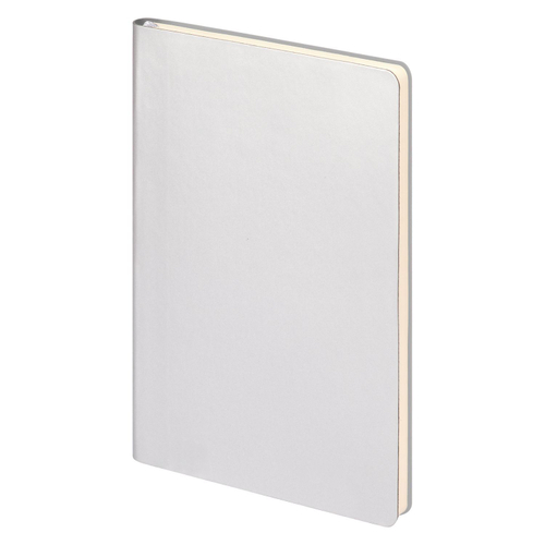 Ежедневник Arctic недатированный, белый/черный