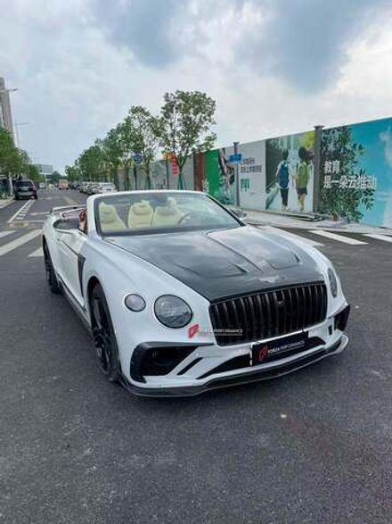 Широкий карбоновый обвес для Bentley Continental GT GTC 2018-2024 Бентли Континенталь