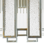 712054 Люстра AGAVE 5х40W E27 СЕРЕБРО С ПАТИНОЙ/ПРОЗРАЧНЫЙ