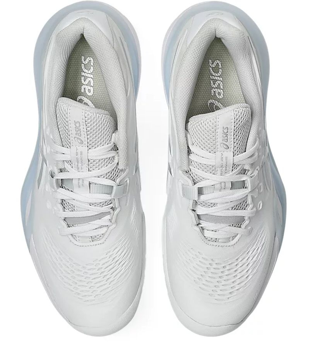 Женские теннисные кроссовки Asics Gel-Resolution X - white/pure silver