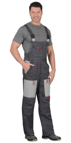 Костюм ФАВОРИТ куртка, п/к т.серый со св.серым