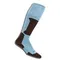 Носки горнолыжные THORLO XSKI 458  Over-Calf Blue/Chocolate