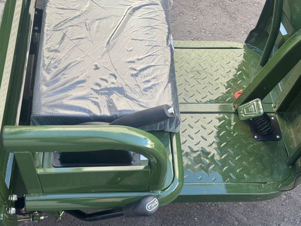 Грузовой электрический трицикл IKINGI CARGO PRO Q05 2000W (60V/45Ah) - Зелёный фото №2