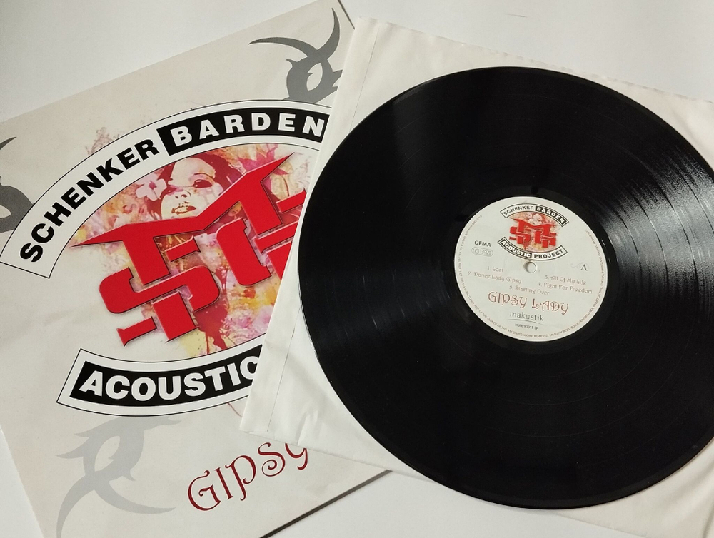 Винтажная виниловая пластинка LP Schenker Barden Acoustic Project, MSG Gipsy Lady (Germany 2011)