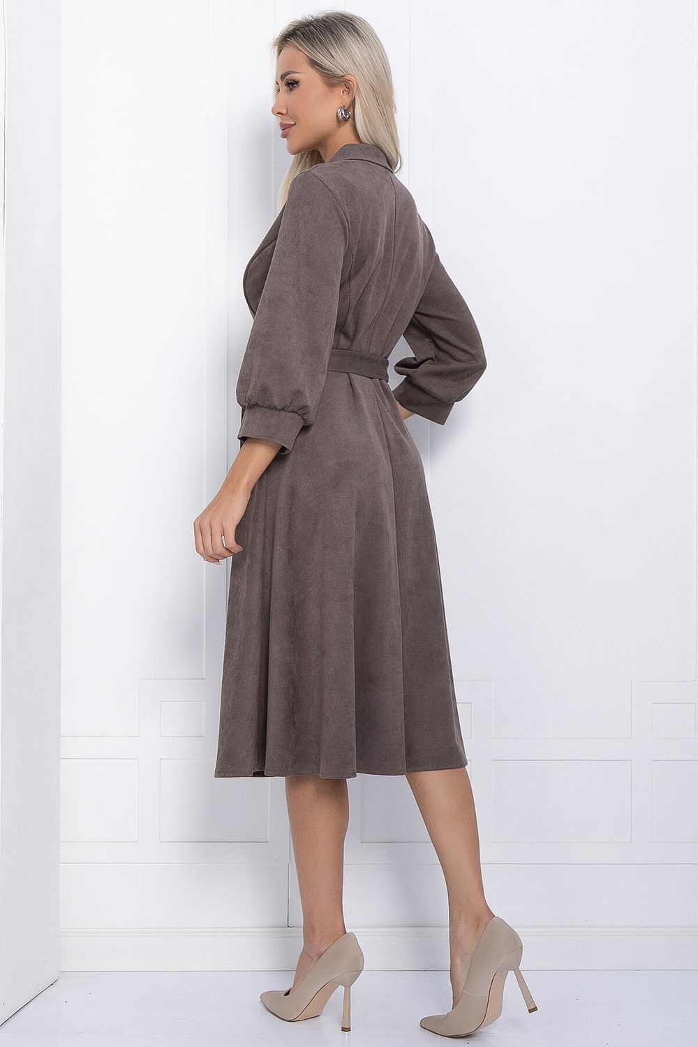 Платье Калимба (коричневое) П12284-12 LT Collection