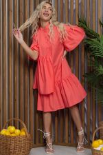 Платье Урания (коралловое) П13343-36М LT Collection