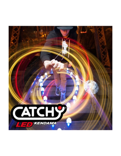 Кендама YYF Catchy LED Красный Синий