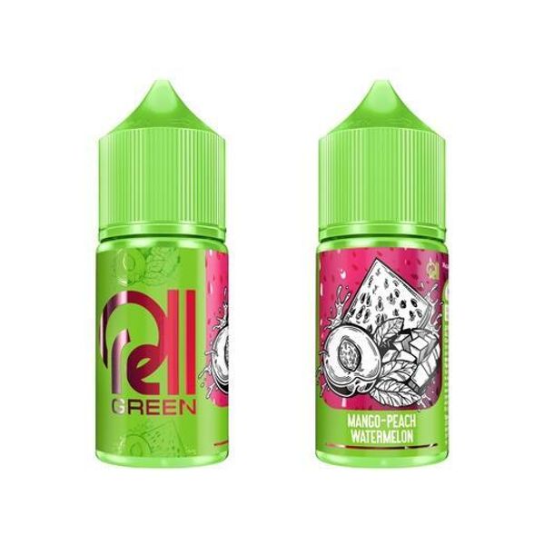 Купить Жидкость Rell Green Salt - Mango Peach Watermelon 30 мл