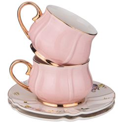 ЧАЙНЫЙ НАБОР LEFARD "ПИНК" НА 6 ПЕР. 12 ПР. 200 МЛ (КОР=6НАБ.)