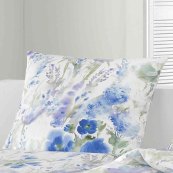 Наволочка 50x70 Elegante Avignon синяя фото