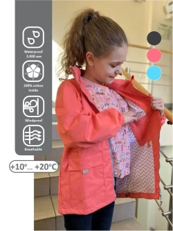 Ветровка из мембраны на хлопковой подкладке