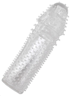 Насадка с пупырышками из серии PENIS XL (Цвет: прозрачный)