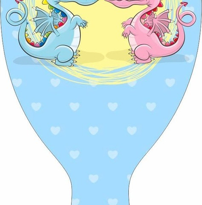 Расческа массажная «Влюбленная Парочка Френсис», (Разработка РЦ Восток)7*22,5