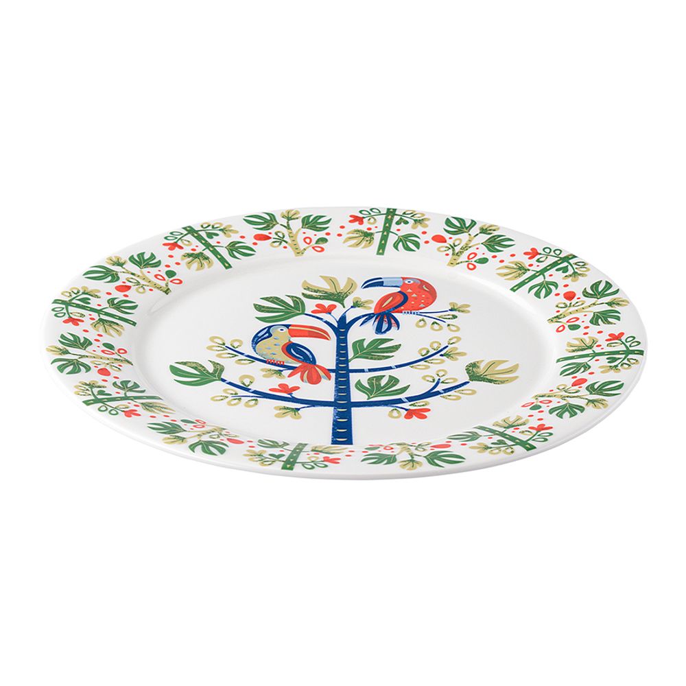 Набор тарелок Toucan из коллекции Birds of Paradise в подарочной упаковке, Ø28 см, 2 шт.