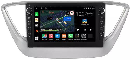 Магнитола для Hyundai Solaris 2 2017-2022, Solaris HS 2024+ - Canbox 9039 Android 10, Быстрая, CarPlay, 4G SIM-слот