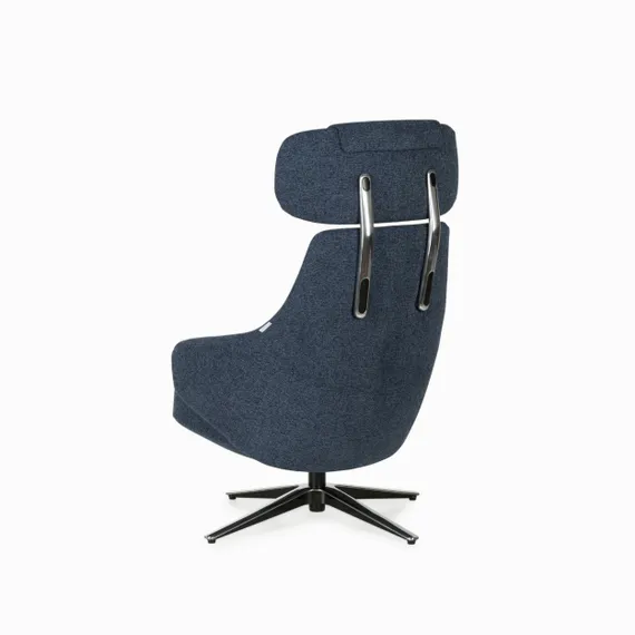 Кресло Stena синяя ткань