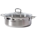 Сотейник нерж 26см стекл/кр ORION ТМ KUKMARA