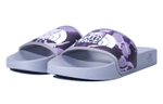 THE NORTH FACE outdoor leisure beach non-slip one-word slippers men'S purple camouflage