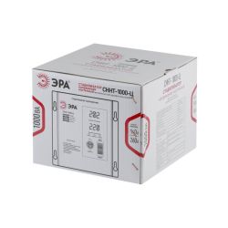 СННТ-1000-Ц ЭРА Стабилизатор напряжения настенный, ц.д., 140-260В/220/В, 1000ВА