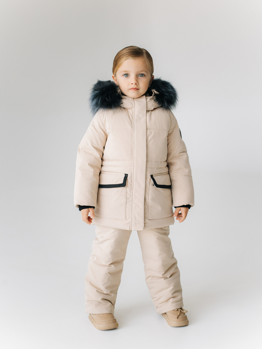 Костюм зимний, Бежевый
