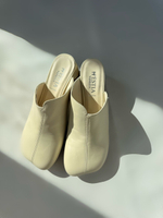 Женские летние мюли из натуральной кожи