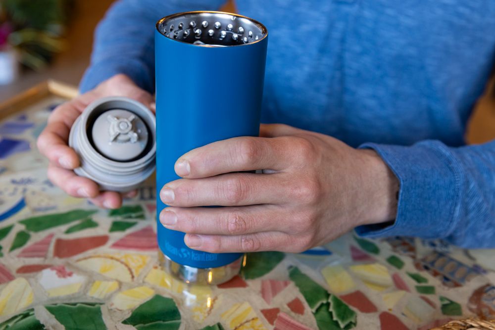 Термокружка Klean Kanteen TKWide Cafe Cap 16oz (473 мл) Sea Spray