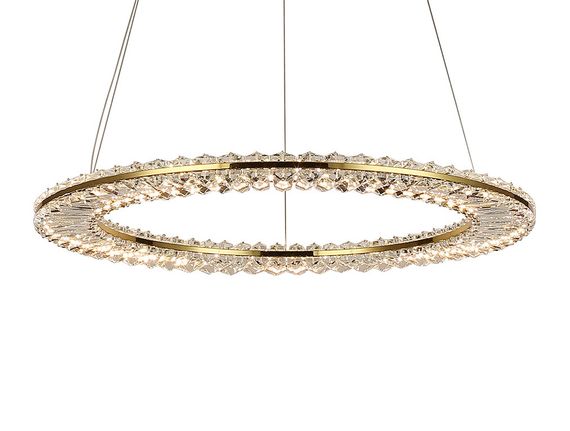 Подвесной светодиодный светильник Newport 8240 8241/600 gold new М0066845