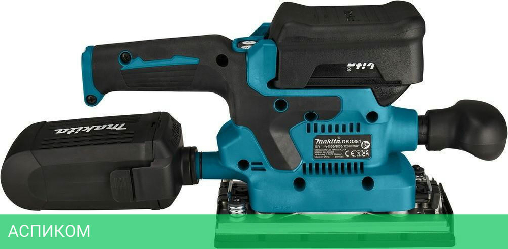 Виброшлифмашина Makita DBO381ZU