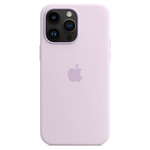 Силиконовый чехол с поддержкой MagSafe Apple Silicone Case для iPhone 14 Pro Max, Lilac (Сиреневый)