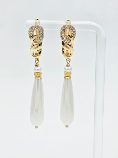 91003706 Серьги Selena Pearls