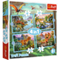 Puzzle "4in1" - Unique dinosaurs / Trefl