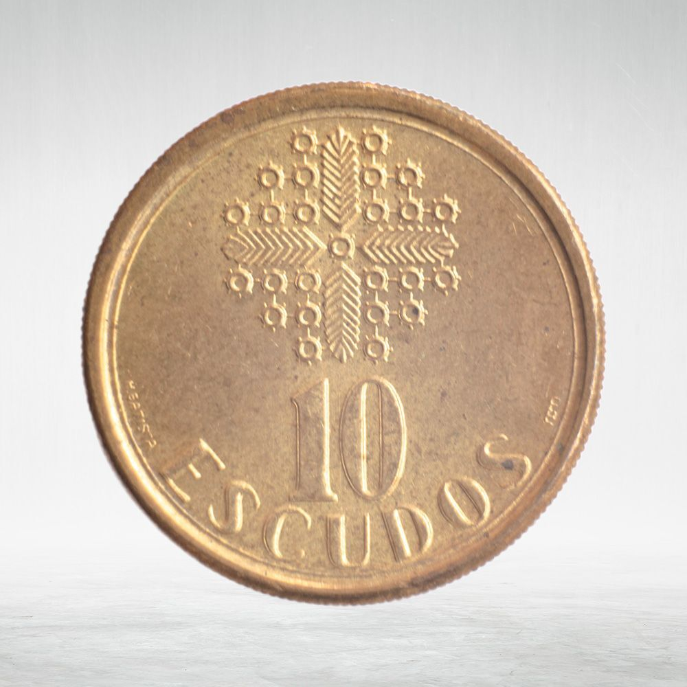 Portugal, 10 Escudos, 1990, XF