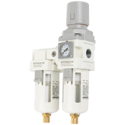 AFW3000-03 Блок подготовки воздуха 3/8" с влагоотделителем, регулятором и манометром