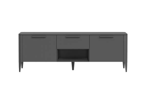 Тумба Type под ТВ ширина 160 см (темно-серый)