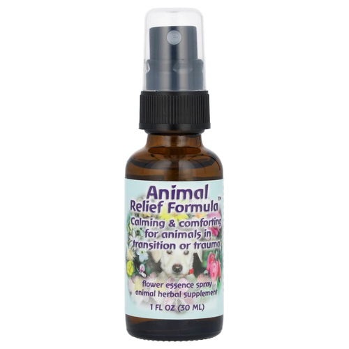 Flower Essence Services, Animal Relief Formula, спрей с цветочной эссенцией, 30 мл (1 жидк. унция)