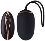 Черное виброяйцо с пультом ДУ LUXURY POWER REMOTE BULLET (Цвет: черный)