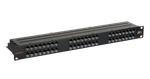Патч-панель  NikoMax NMC-RP48UE2-1U-BK