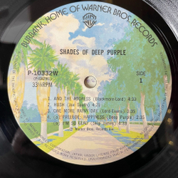Винтажная виниловая пластинка LP Shades Of Deep Purple (Japan 1977) (No Obi) Mandrake Root