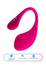 Виброяйцо Lovense Lush 3 из силикона розовое 18 см