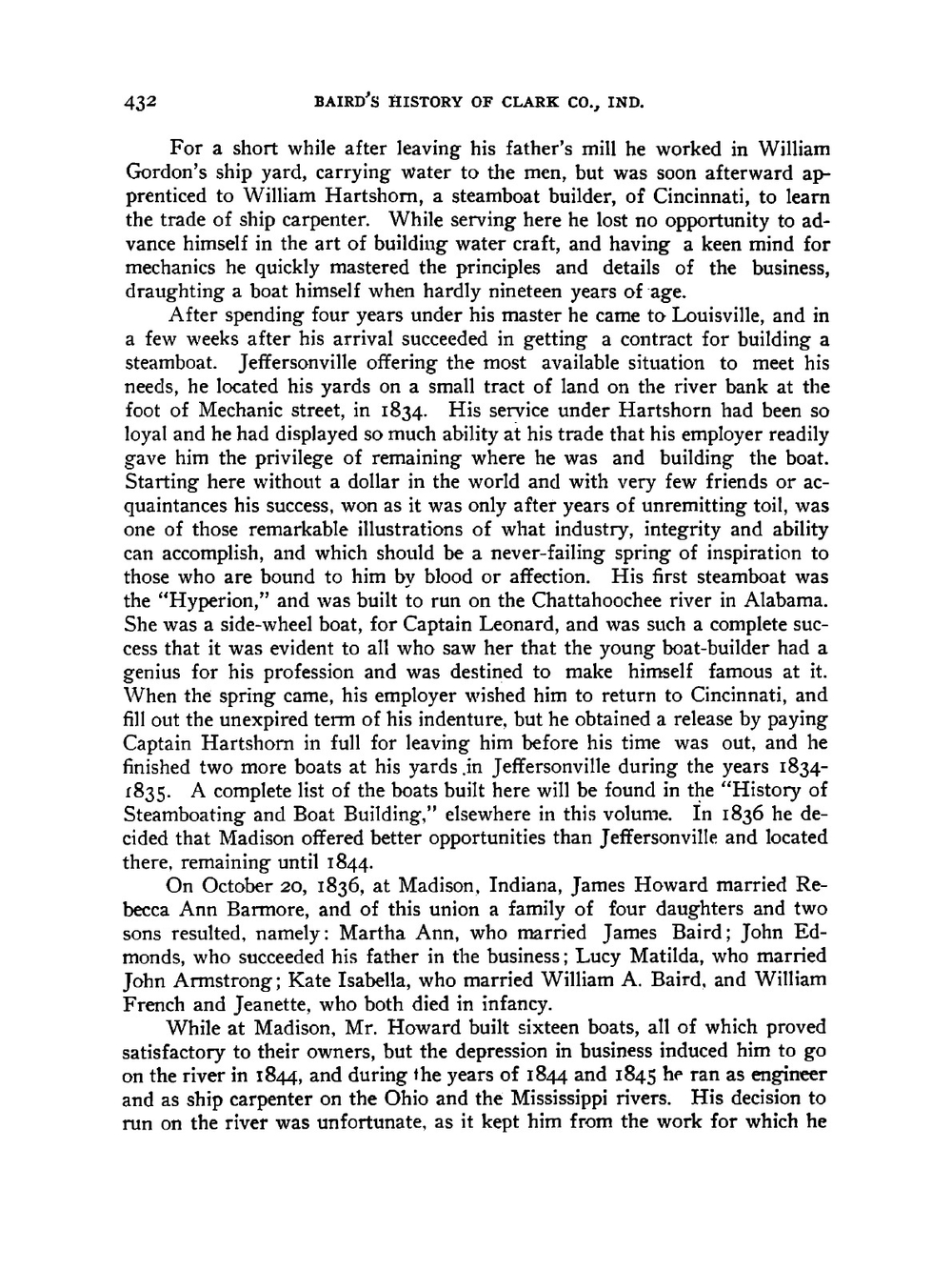 Baird's history of Clark County, Indiana. Volume 2 | Lewis C. Baird